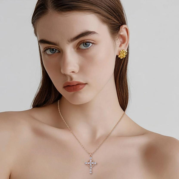 Faith Neck Crown of lace-Unbreakable Crown Cross Design