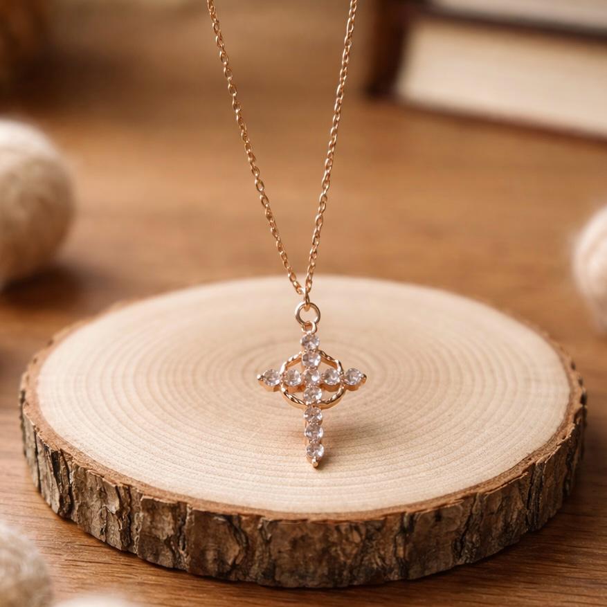 Faith Neck Crown of lace-Unbreakable Crown Cross Design