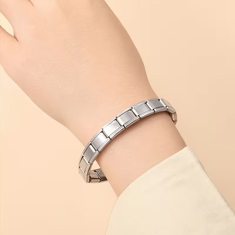 Unisex Minimalist Elastic Steel Bracelet